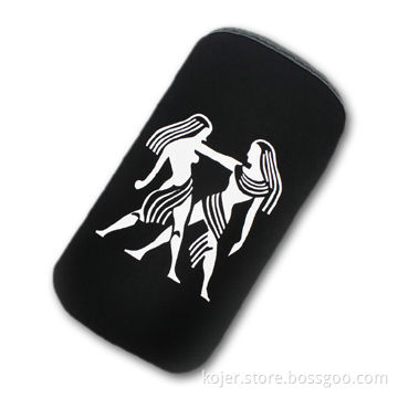 Mobile Phone Pouch, Made of Velvet Material, Suitable for Apple's iPhone 4, Negotiable MOQ
